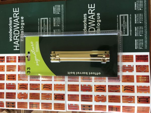 Offset Barrel Bolt
