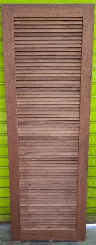 Cedar Slotted Louvre Door (loose)