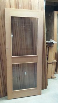 Lockrail door
