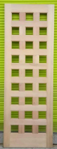 Maple 27 Panel Glazed Door (Loose)