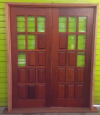 15 Panel Diagonal Double Entry
