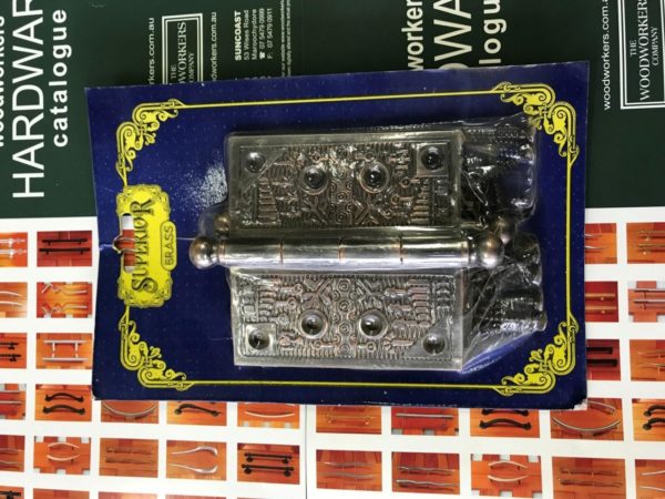 Butt Hinge Engraved
