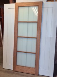 Rosewood horizontal 4 panel