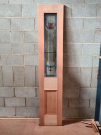 Victorian lead light sidelight