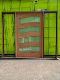 Wave Entry w Louvre Sidelights