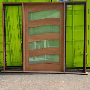 Wave Entry w Louvre Sidelights
