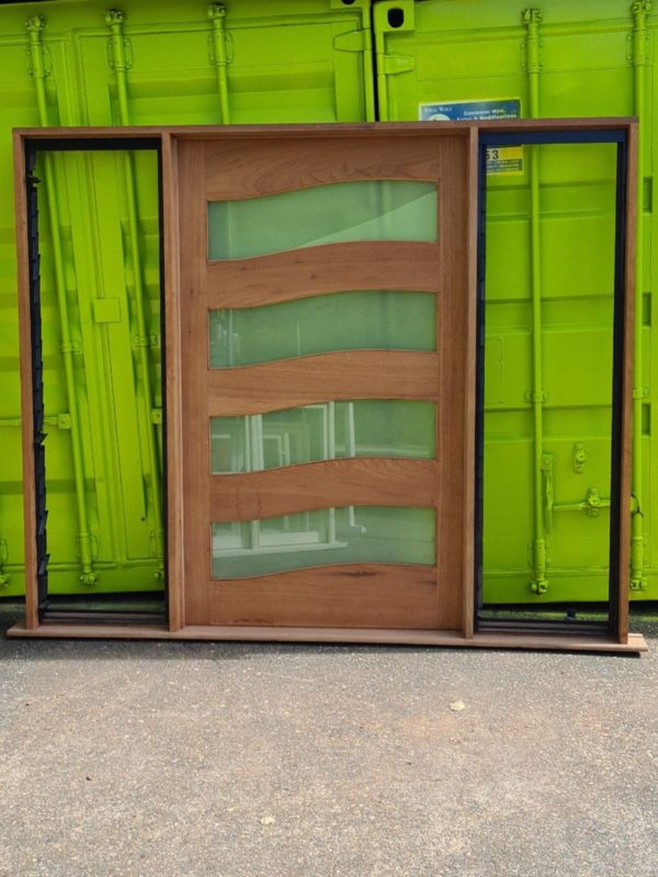 Wave Entry w Louvre Sidelights