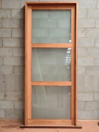 3 Light Custom Entry Door