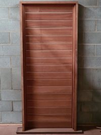 Metalic Strip Entry Door