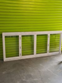 2+2 Bifold Window OPEN IN no sill