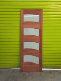 Wave Door Glazed Shoji (loose)