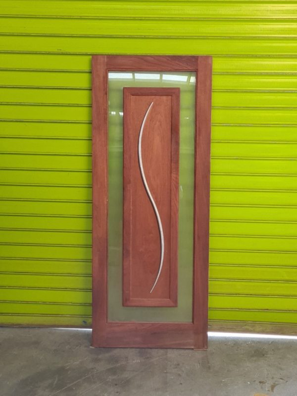 Sabu Domed "s" Door Acid Etch (loose)