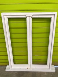 Single light casement window