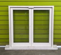 1200x900 1 light 2 sash casement window white primed clear glazed