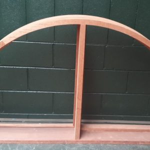 archtop fixed glass