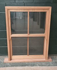 4 light double hung window