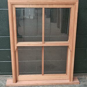 4 light double hung window