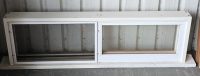 530x1683 1light 2 sash XO Sliding Window White Primed Clear Glass with Flyscreen