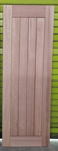 2340 x 820 vertical plank maple door