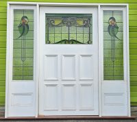 2175x2305 leadlight entry