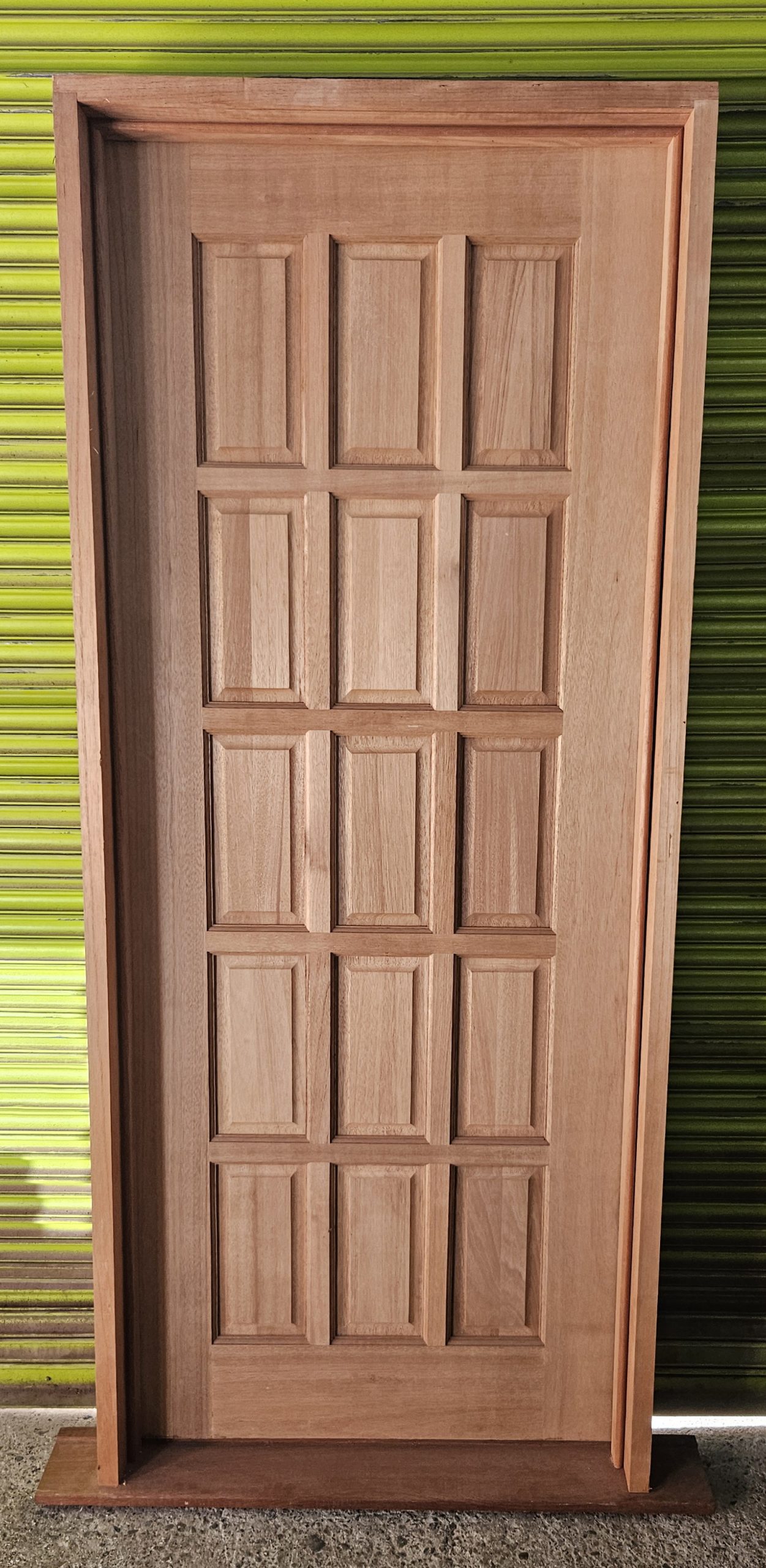 2110x890 15 panel entry door