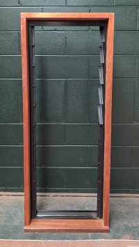 1500x600 152mm louvre window