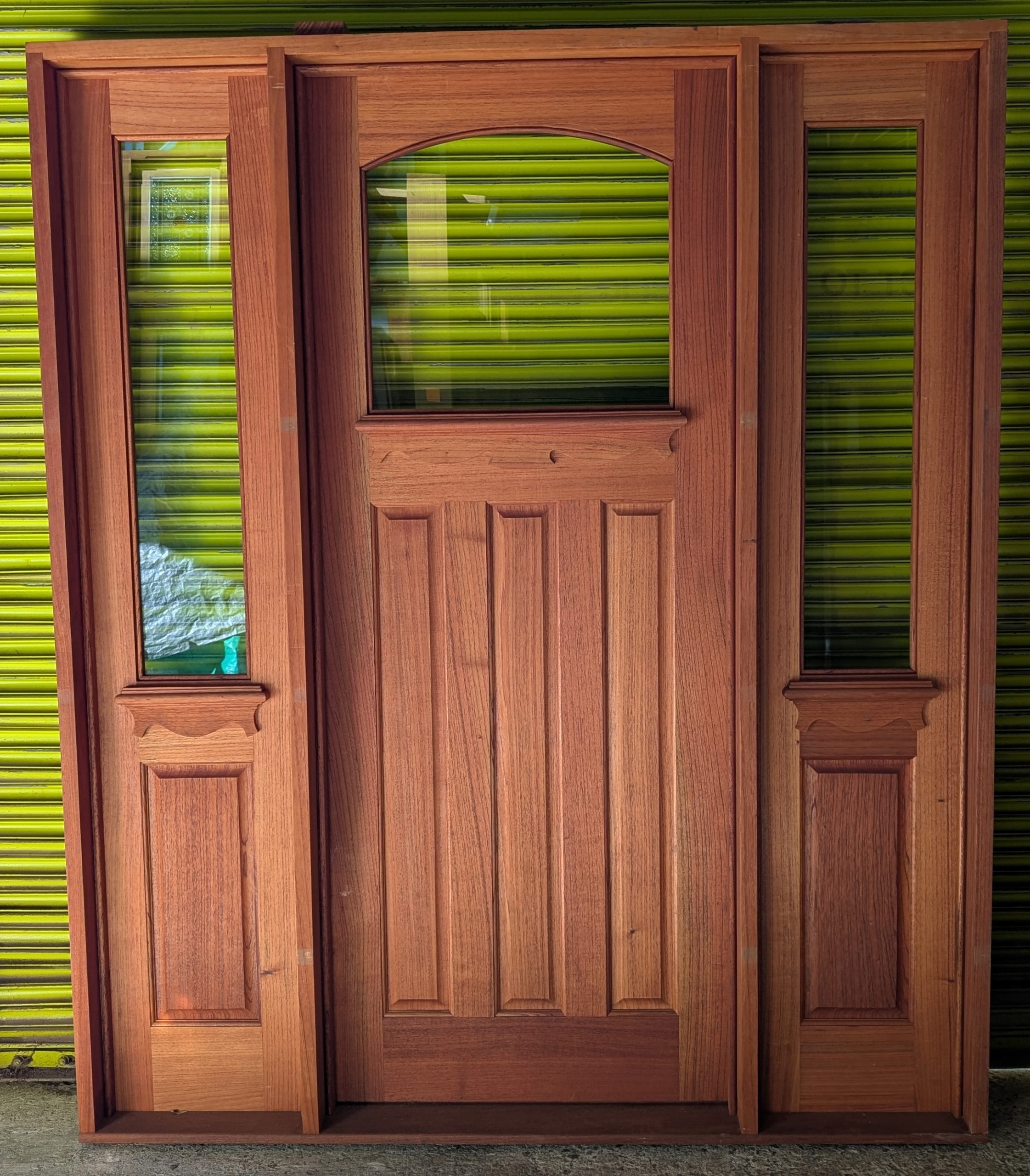 2100x1778 federation archtop entry with 2 sidelights