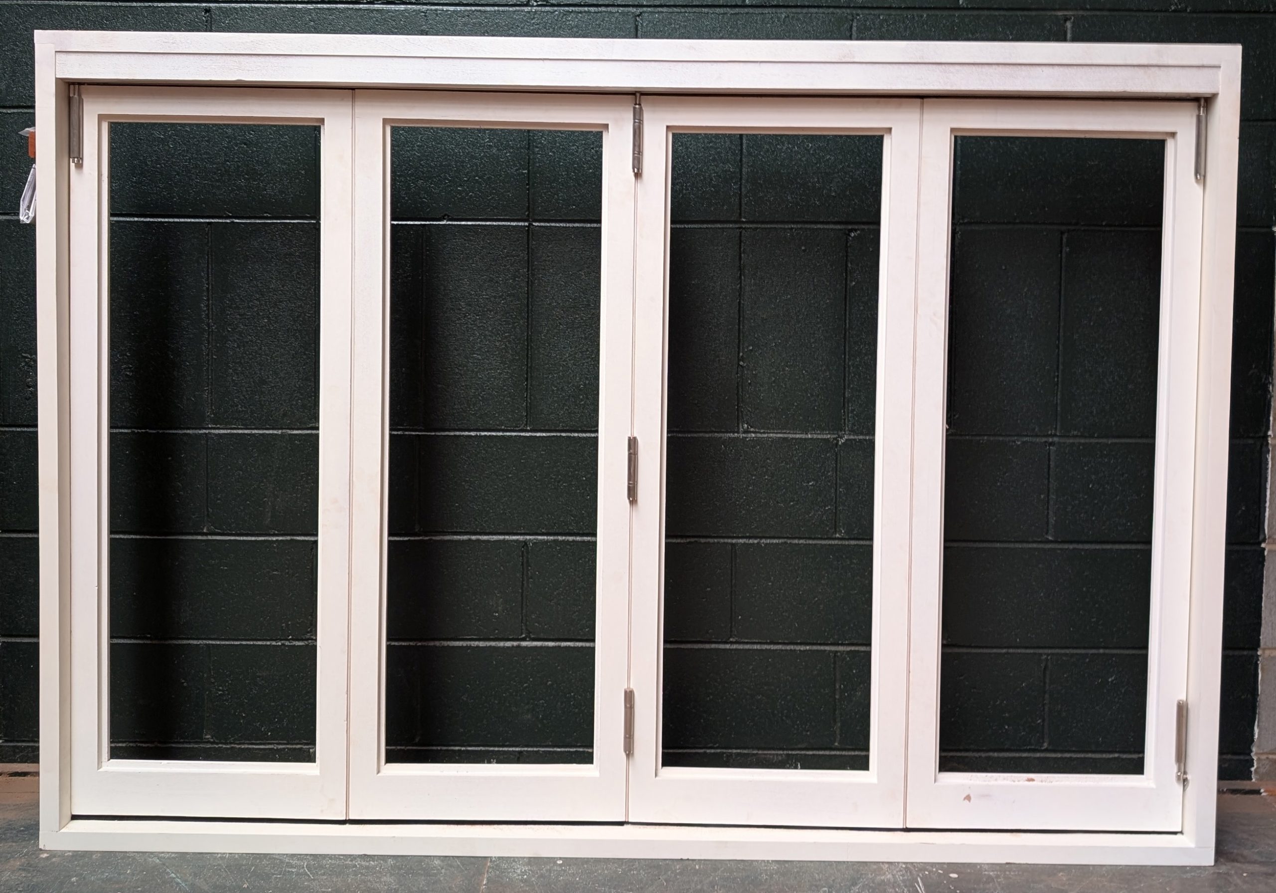 1308x1940 single light 4 sash bifold window