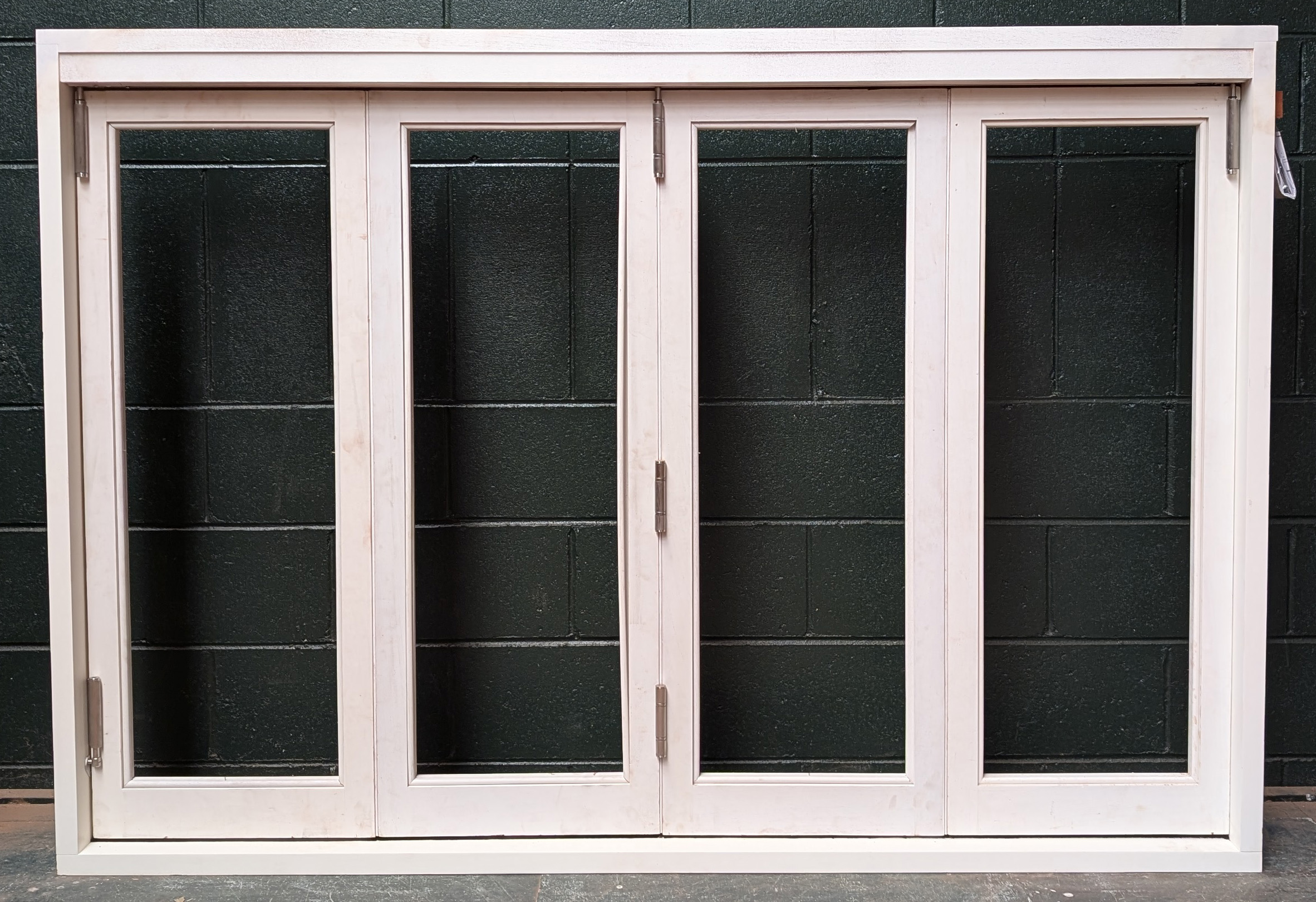 1202x1772 single light 4 sash bifold window