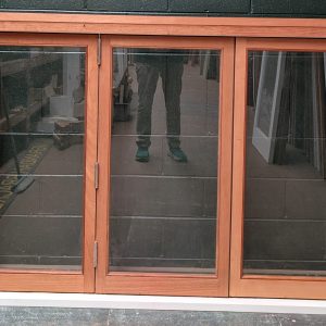 1202x1798 single light 3 sash bifold window
