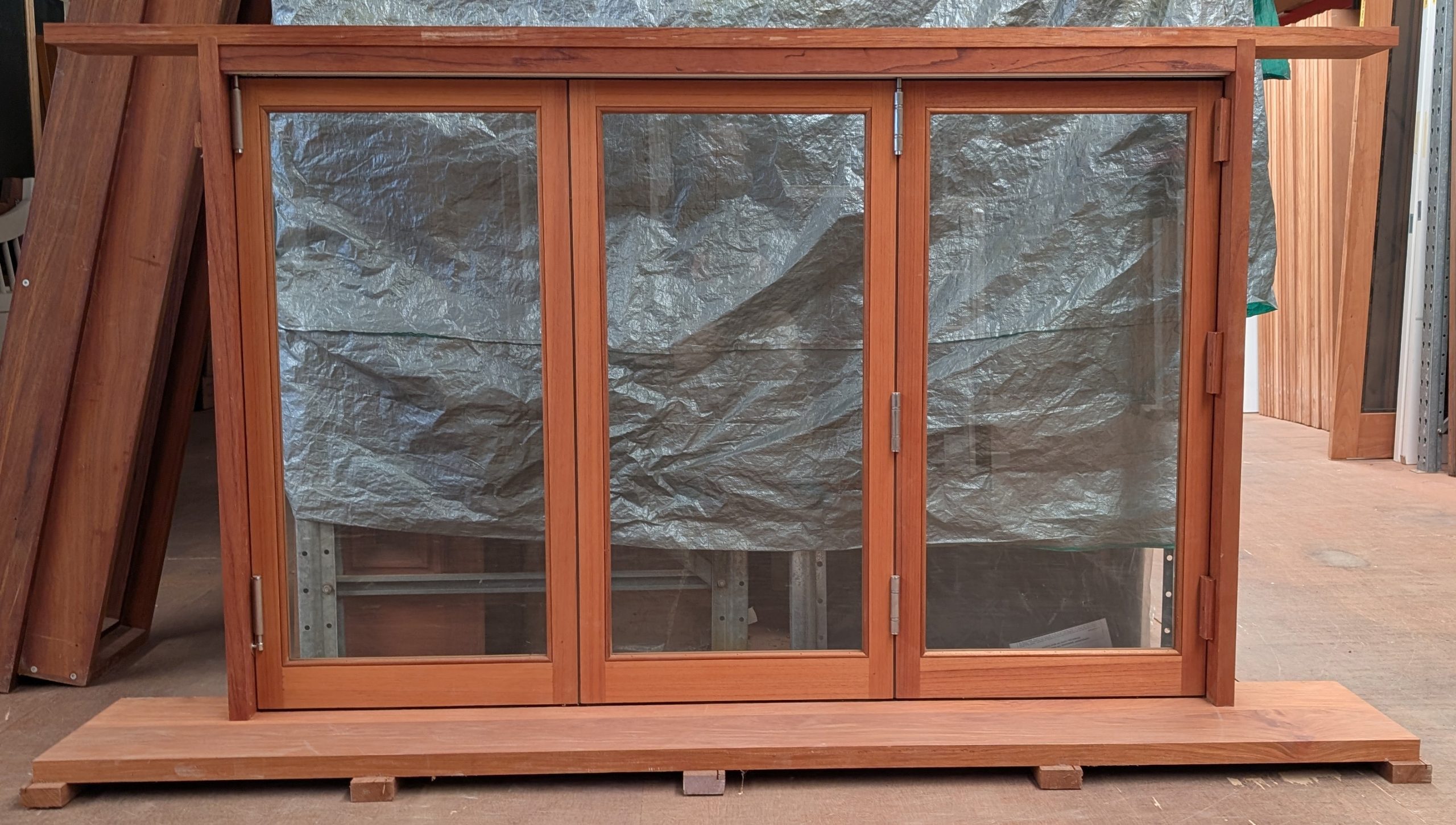 1238x1801 single light 3 sash bifold window