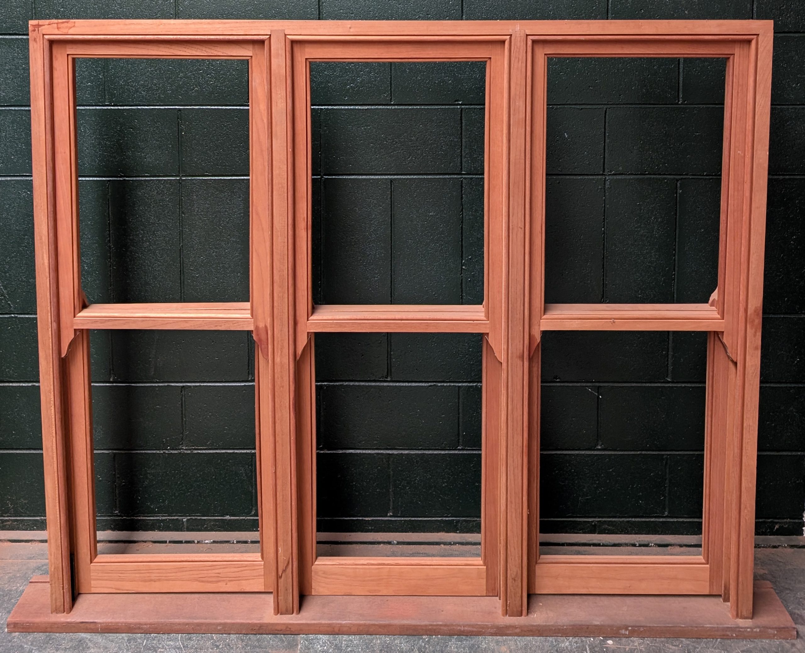 1500x1736 2 light double hung triple unit