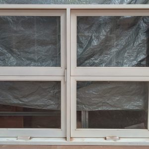 1318x1730 double vertical hopper/awning twin unit