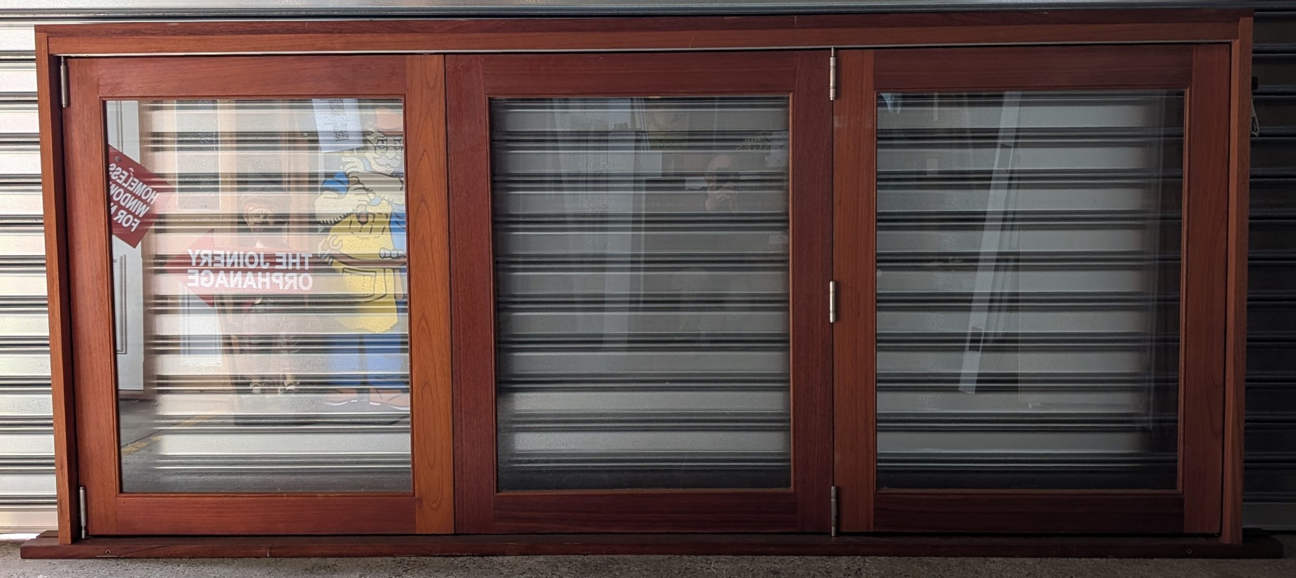 1383x3068 Single light 3 sash bifold window