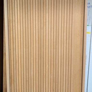 Aspen oak pivot door entry