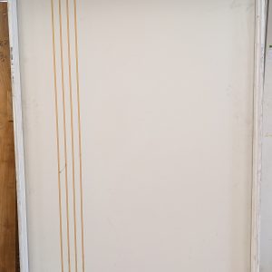 Internal flush door entry