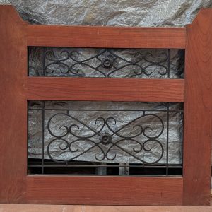 1300x1400 Chancellor iron carriage gate