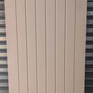 Vertical plank door