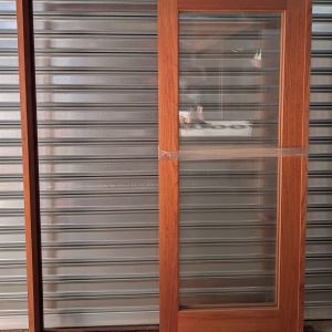 Single light: 2 doors (1 sliding) - OX