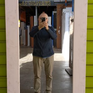 Mirror wardrobe door