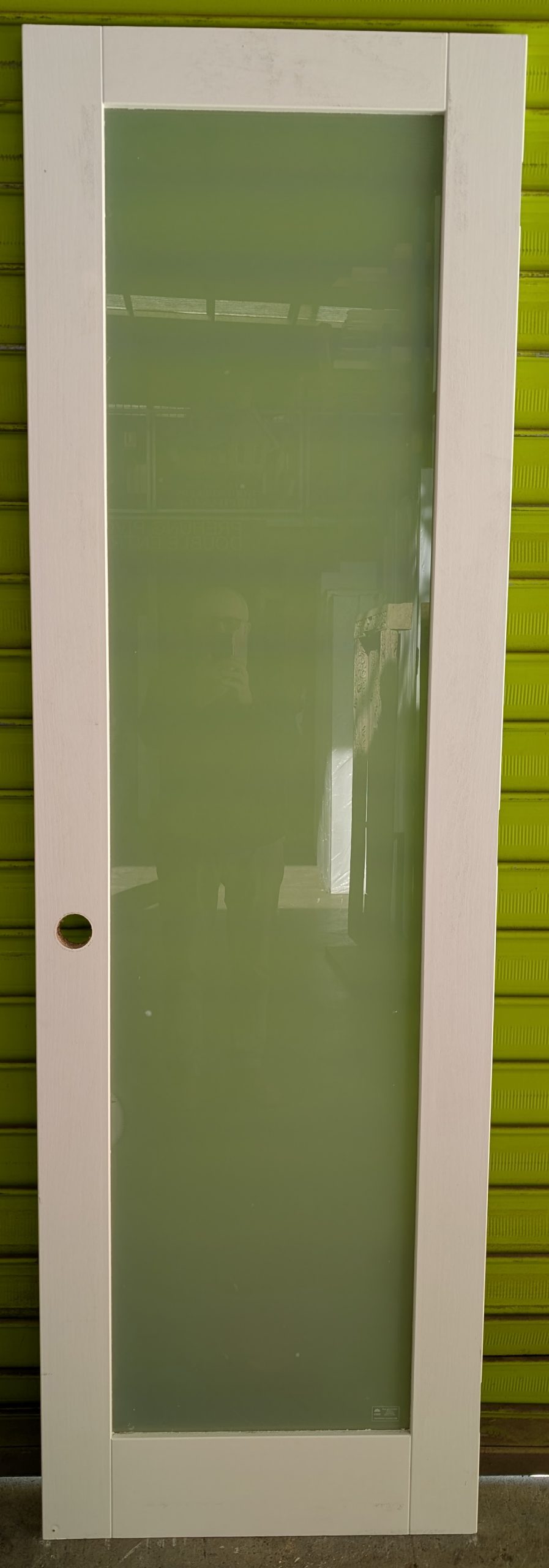 Single light door internal