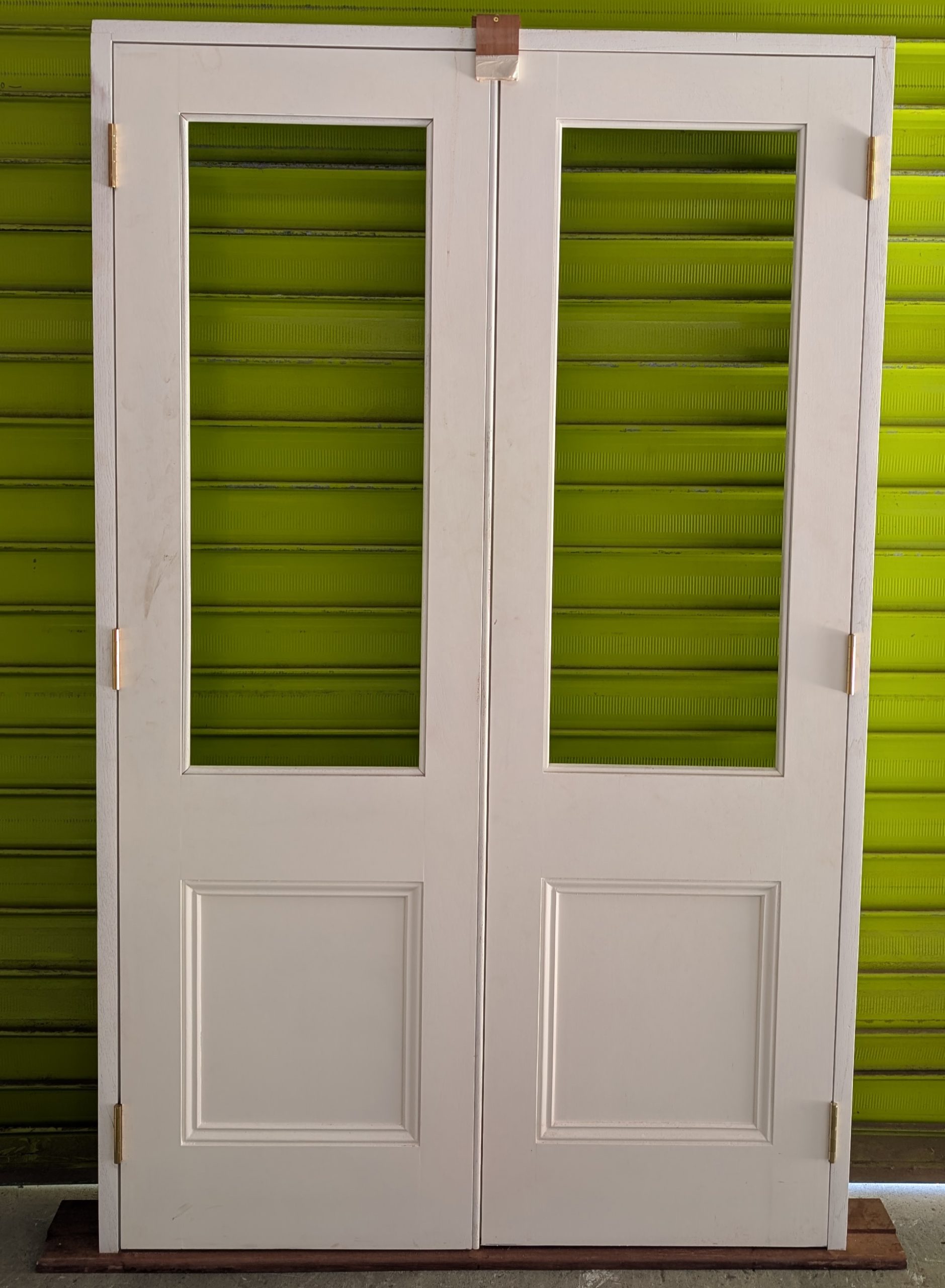Victorian Single Light Double French door unit