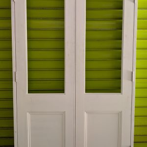 Victorian Single Light Double French door unit