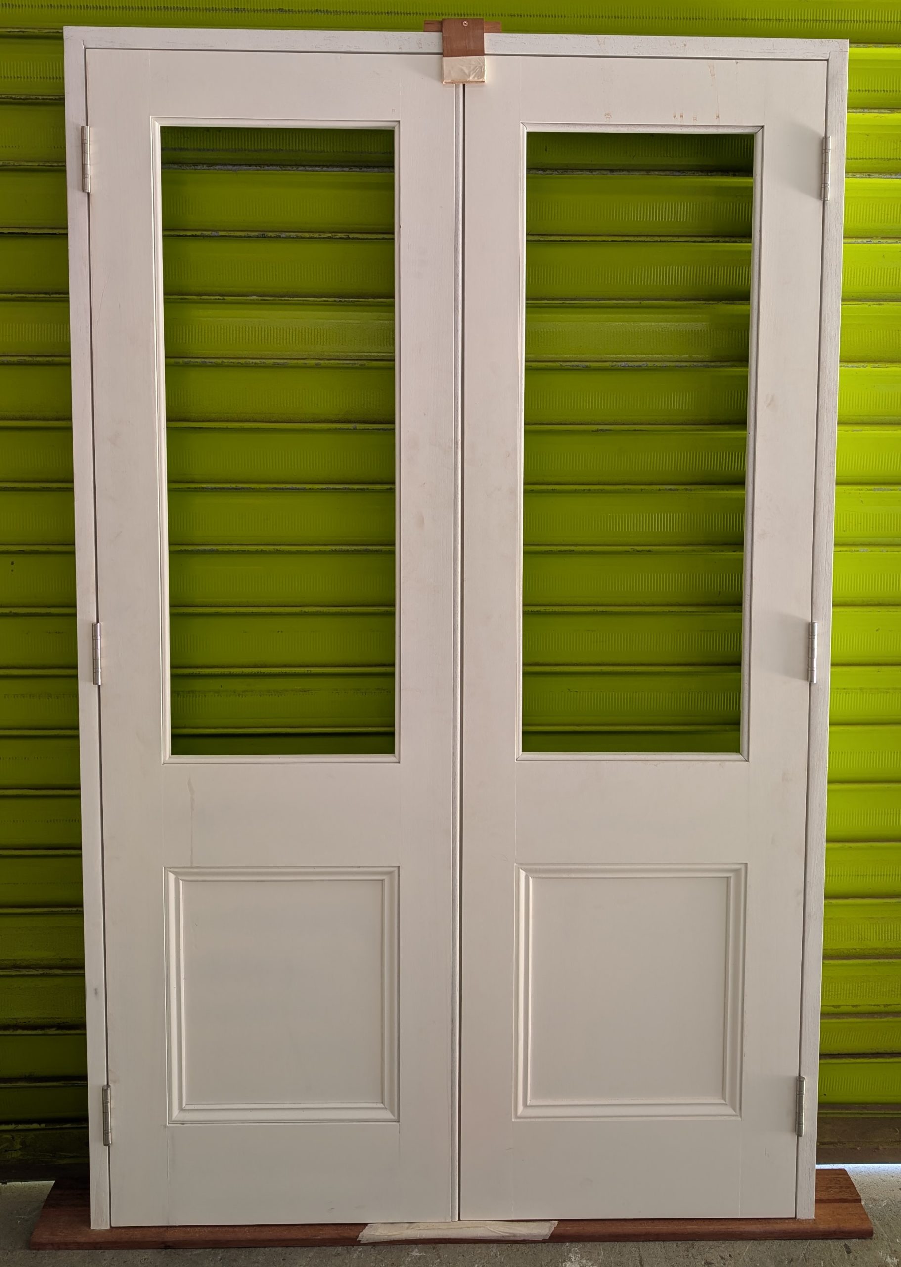 Victorian Single Light Double French door unit